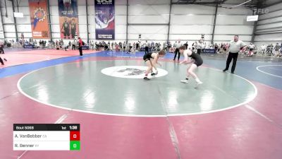 126 lbs Round Of 128 - Alek VanBebber, CA vs Rowdy Benner, KY