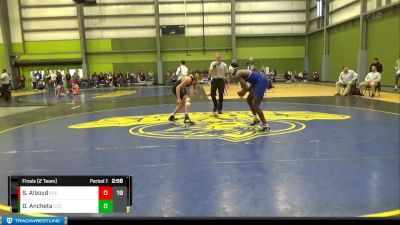 157 lbs Finals (2 Team) - Samajay Alboyd, Pratt Community College vs Dylan Ancheta, Cloud Community College