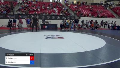 61 kg Cons 64 #2 - Benjamin Quilpa, California vs Christian Davis, Arizona