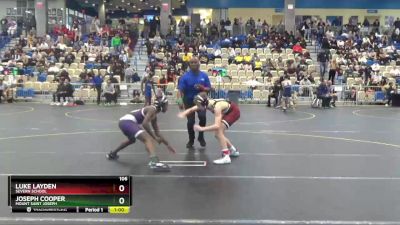 106 lbs Cons. Round 3 - Joseph Cooper, Mount Saint Joseph vs Luke Layden, Severn School