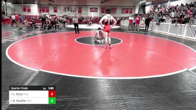 138 lbs Quarterfinal - Landan Gray, Saint John's vs Sawyer Ayotte, Shepherd Hill