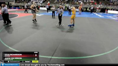 Champ. Round 1 - Titus Richardson, Fremont vs Jaxon Halverson, North Platte