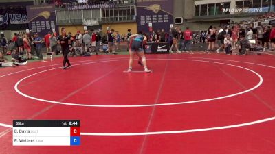 65 kg Rr Rnd 3 - Caitlyn Davis, South Carolina vs Rachel Watters, Iowa