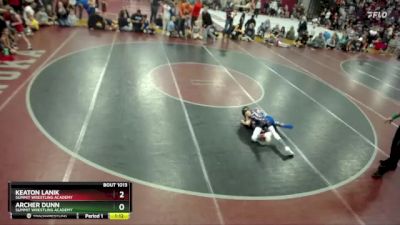 53 lbs Round 1 - Archer Dunn, Summit Wrestling Academy vs Keaton Lanik, Summit Wrestling Academy