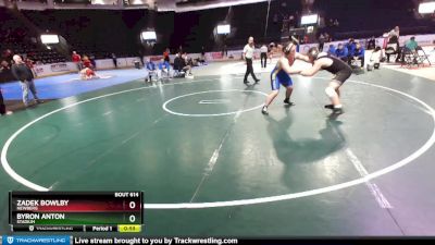 215 lbs Cons. Round 4 - Zadek Bowlby, Newberg vs Byron Anton, Stadium