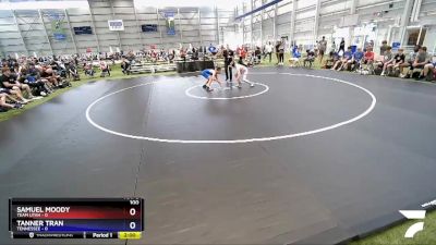 100 lbs Placement Matches (8 Team) - Samuel Moody, Team Utah vs Tanner Tran, Tennessee