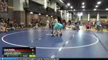 170 lbs Round 1 (3 Team) - Allie Burke, Nebraska Vipers Red vs Carolina Carvajal, Nebraska Vipers Green