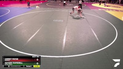 130 lbs Cons. Round 2 - Jarret Payne, MAHACA vs Hayden Ramsdell, Little Falls