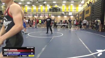 114 lbs Round 3 - Brett Johnson, Moen Wrestling Academy vs Matthew Crimmins, Sebolt Wrestling Academy