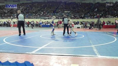 80 lbs Consi Of 16 #1 - Kannen Pitmon, Sulphur vs Brady Gilles, Harrah