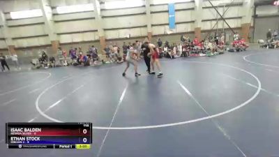 138 lbs Placement (16 Team) - ISAAC BALDEN, Nevada SILVER vs Ethan Stock, Oregon 2