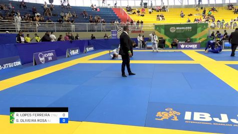 RAFAEL LOPES FERREIRA LEMES vs GABRIEL OLIVEIRA ROSA 2024 Brasileiro Jiu-Jitsu IBJJF