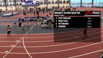 Women's 4x400m Relay Inv, Heat 1