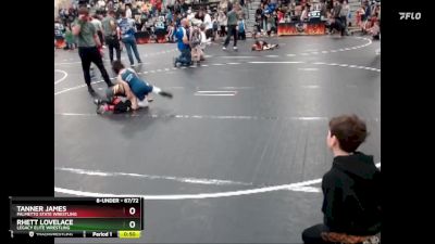 67/72 Semifinal - Rhett Lovelace, Legacy Elite Wrestling vs Tanner James, Palmetto State Wrestling