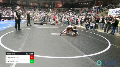 70 lbs Round Of 16 - Tanner Woolery, Standfast vs Jonathan Kidwell, Team Tulsa Wrestling Club