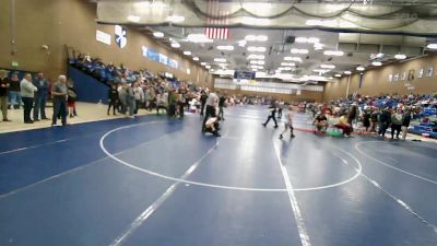 100 lbs Champ. Round 1 - Braxton Trimble, Sanderson Wrestling Academy vs Andrew Winward, Davis Wrestling Club