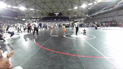 60-65 lbs Quarterfinal - Journiee Zuniga, Toppenish USA Wrestling Club vs Randi Anderson, Askeo International Mat Club