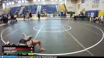 120 lbs Round 3 (8 Team) - Conrad Abbitt, Team Barracuda vs Aydan Ruano, Funky Monkey