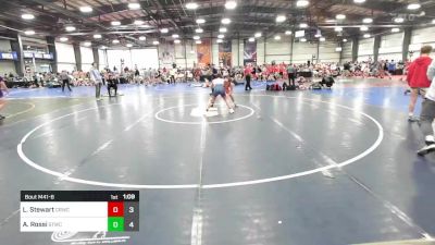 120 lbs Rr Rnd 3 - Logan Stewart, Camp Reynolds Wrestling Club vs Anthony Rossi, Shore Thing Surf