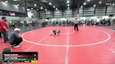 85 lbs Round 2 (6 Team) - Adam Walker, NORTH CAROLINA WRESTLING FACTORY vs Blake Chaffin, JEFFERSON WRESTLING CLUB