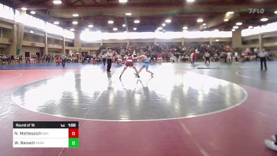 175 lbs Round Of 16 - Nevin Mattessich, Don Bosco Prep vs William Banach, Paramus