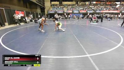 165 lbs Cons. Round 3 - Adam El Damir, Keiser vs Bridger Hall, Providence