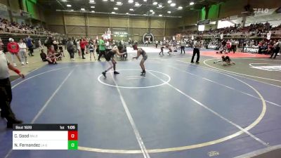 126 lbs Final - Cole Good, Bald Eagle vs Niko Fernandez, La Gente WC