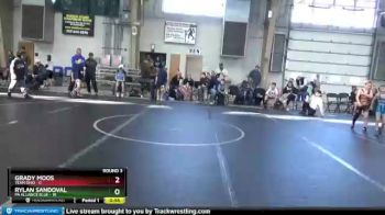 60 lbs Round 3 (8 Team) - Rylan Sandoval, PA Alliance Blue vs Grady Moos, Team Ohio