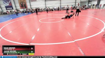 88 lbs Rd# 8- 12:30pm Saturday Final Pool - Zayde Holmes, Oklahoma Outlaws Red vs Isaac Brown, Team Michigan
