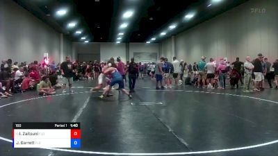 160 lbs Cons. Semi - Izaiah Zaitouni, Florida vs James Shaw Garrett, Florida