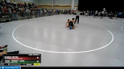 132 lbs Cons. Round 3 - Kaden Meyer, Ellsworth Wrestling Club vs Tank ``Jimmey`` Loya, Orange County RTC