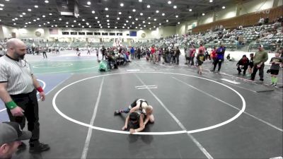 66 lbs Semifinal - Luke Bruner, Illinois Valley MC vs Damian Hernandez, Madera WC