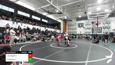 157 lbs Cons. Round 2 - Sam Angulo, Redondo Union vs Luke Feldman, South Torrance