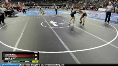 Quarterfinal - Bryce Kunz, Central City vs Jake Hunke, North Bend Central