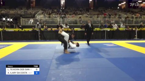 LETÍCIA TEIXEIRA DOS SANTOS vs ADRIANNY ILARY DA COSTA CRUZ 2024 Pan Jiu Jitsu IBJJF Championship
