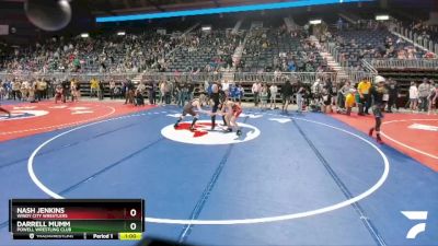 102 lbs Champ. Round 1 - Darrell Mumm, Powell Wrestling Club vs Nash Jenkins, Windy City Wrestlers