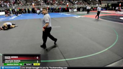 Cons. Round 2 - Cristian Ramos, Omaha Skutt Catholic vs Davin Serres, Chadron