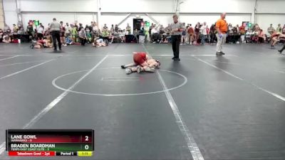 88 lbs Round 3 (4 Team) - Lane Gowl, Warhawks vs Braden Boardman, Terps East Coast Elite