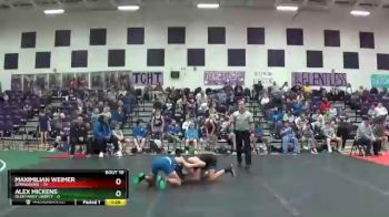 122 lbs Round 4 (6 Team) - Maximilian Weimer, Springboro vs Alex Mickens, Olentangy Liberty