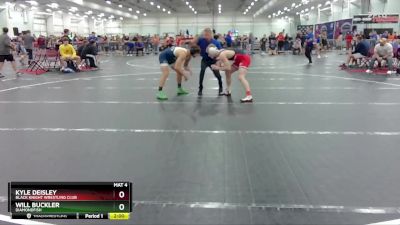 157 lbs Cons. Round 4 - Will Buckler, Diamondfish vs Kyle Deisley, Black Knight Wrestling Club