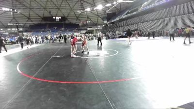 136 lbs 3rd Place Match - Cash Hollett, Askeo International Mat Club vs Evan Urann, Big Cat Wrestling Club