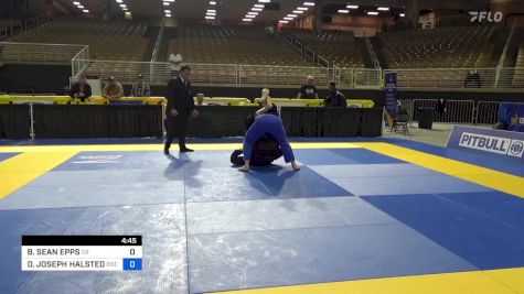 BRANDON SEAN EPPS vs DANIEL JOSEPH HALSTED 2024 Pan Jiu Jitsu IBJJF Championship