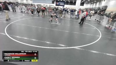 61-66 lbs 7th Place Match - Mackenzie Williamson, Nebraska vs Everly Himanga, Legends Of Gold