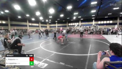 88 lbs Rr Rnd 4 - Lila Aispuro, Grindhouse WC vs Natalie Lippstreu, Level Up Wrestling Center