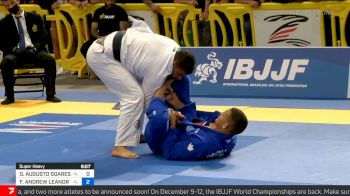 Fellipe Andrew vs Guilherme Augusto, Super-heavyweight Final, 2021 IBJJF Pan Championship