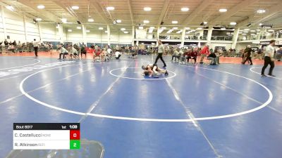 63 lbs Quarterfinal - Charity Castellucci, None vs Riley Atkinson, Refinery WC