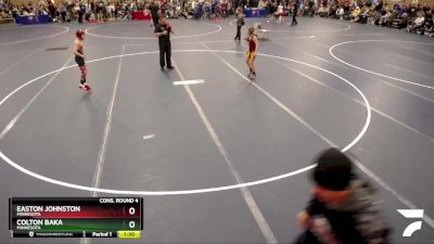 78 lbs Cons. Round 4 - Colton Baka, Minnesota vs Easton Johnston, Minnesota