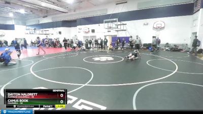 106 lbs Semifinal - Camus Book, Caldwell vs Dayton Naldrett, Flathead (Kalispell)