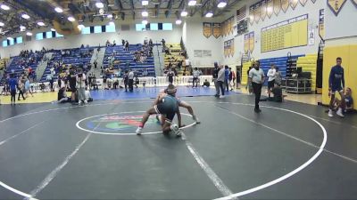 144 Blue 2nd Place Match - Giovanni Duany, Lake Brantley Hs vs James Kosza, Wellington Community Hs