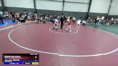 175 lbs Cons. Round 2 - Sebastian Eagle, Marysville Wrestling Club vs William Ardoin, Washington